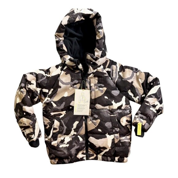 Boy's Camouflage Puffer Jacket ~ Size: M (8) ~ NWT - Picture 2 of 8